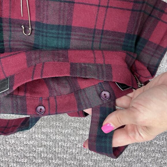 O’Neil Of Dublin Skirt Childrens Kilt Wool Blend Tartan Plaid Red Ages 1 to 2 - Picture 5 of 14